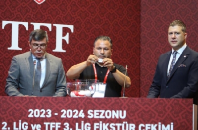 2023-2024 Sezonu TFF 2. Lig ve TFF 3. Lig fikstürleri çekildi