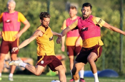 Galatasaray, Zalgiris maçı hazırlıklarını sürdürdü
