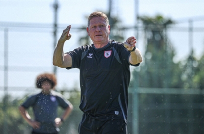 Samsunspor'da Markus Gisdol ilk antrenmanına çıktı