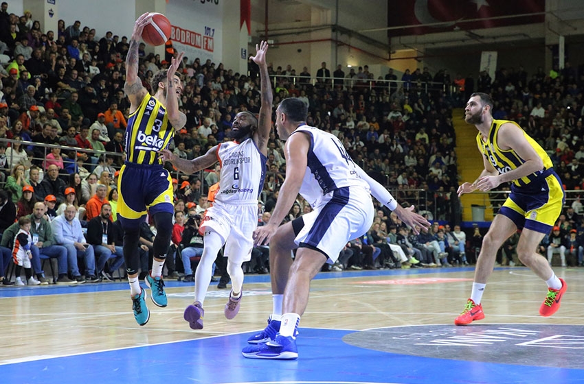 Çağdaş Bodrumspor - Fenerbahçe Beko: 92-93 (MAÇ SONUCU)