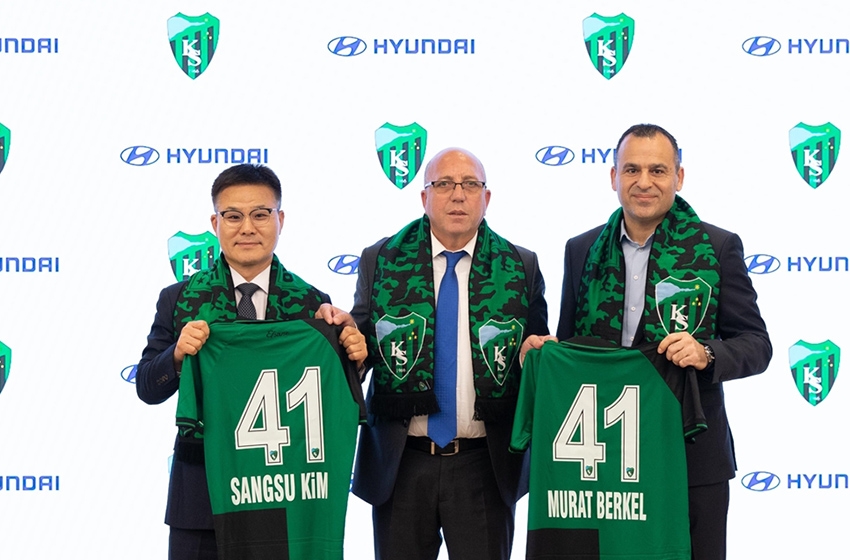 Hyundai Assan ve Kocaelispor sponsorluk anlaşması imzaladı