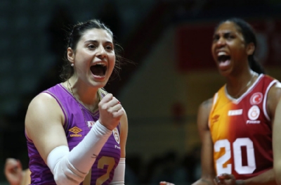 Galatasaray Daikin - Aydın Büyükşehir Belediyespor: 3-2 (MAÇ SONUCU)