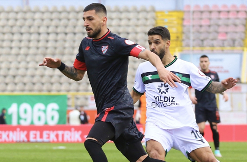 Boluspor - Kocaelispor maç sonucu: 1-1