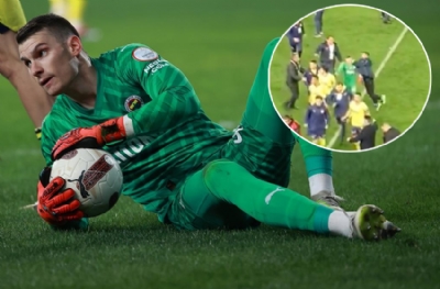 Bu Livakovic'in yaşadığı ilk saldırı değil! Daha önce de taraftarlar dövmüştü