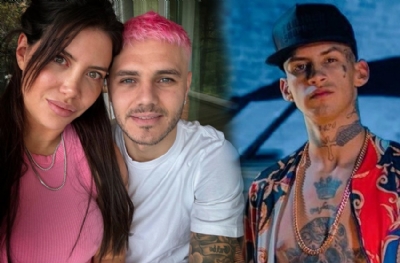 Ne aşkmış arkadaş! Icardi karısı Wanda Nara ve L-Gante ile dansa gitti