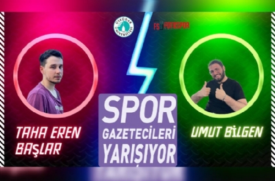Spor Gazetecileri Yarışıyor Başladı