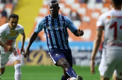 Adana Demirspor'dan kaçış devam ediyor! Balotelli'nn sarı-lacivert aşkı