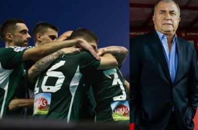 Fatih Terim'in gidişinin şerefine Panathinaikos'tan kupa 