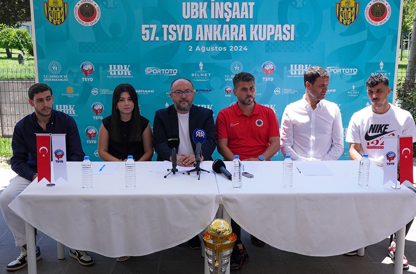 Gençlerbirliği ve Ankaragücü’nün gözü 57. TSYD Ankara Kupası'nda