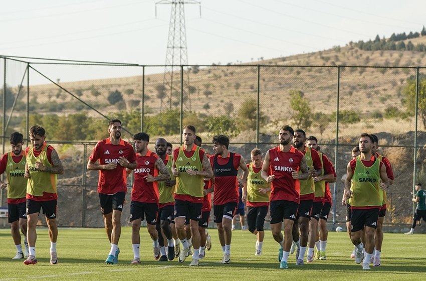 Gaziantep FK, Samsunspor maçına devam etti