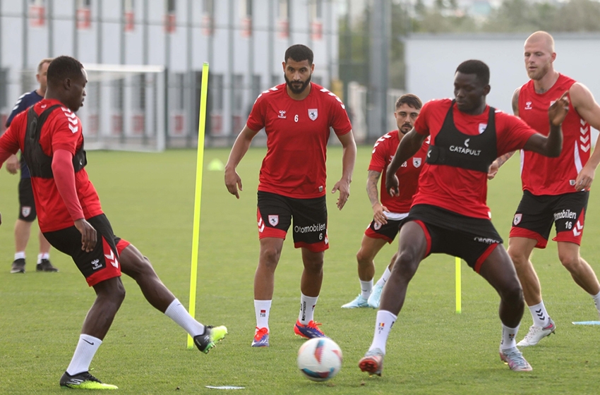 Samsunspor, Hatayspor maçı hazırlıklarını sürdürdü