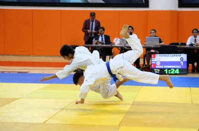 Uluslararası Edirne Judo Turnuvası'nda heyecan başladı