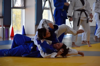 Genç Kadın Judo Milli Takımı dünya şampiyonasına hazırlanıyor