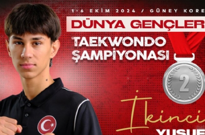 Dünya Gençler Tekvando Şampiyonası'nda Türkiye'den 2 madalya