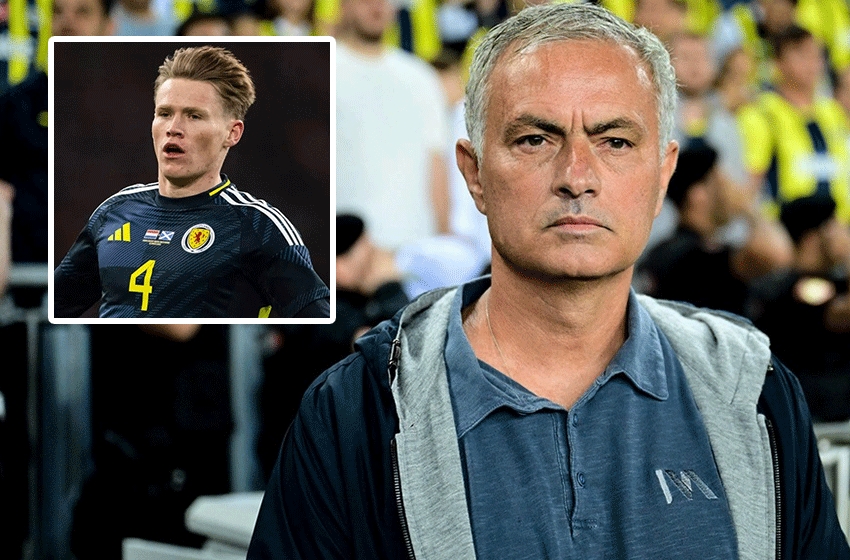 'Jose Mourinho, Scott McTominay'in aklını çeldi’ 