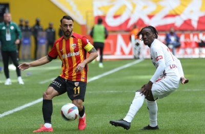 Kayserispor-Gaziantep FK: 2-2 (MAÇ SONUCU)