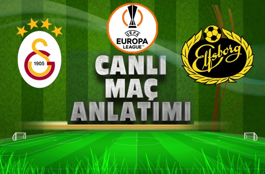 GALATASARAY-ELFSBORG | CANLI MAÇ: 4-2