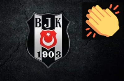 Beşiktaş'tan PFDK kararına 117 alkışla tepki