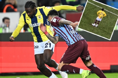 Görüntüsü çıktı! Osayi-Samuel penaltı noktasını kazdı