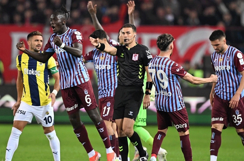 VAR kayıtları açıklandı! İşte Trabzonspor-Fenerbahçe maçında yaşananlar