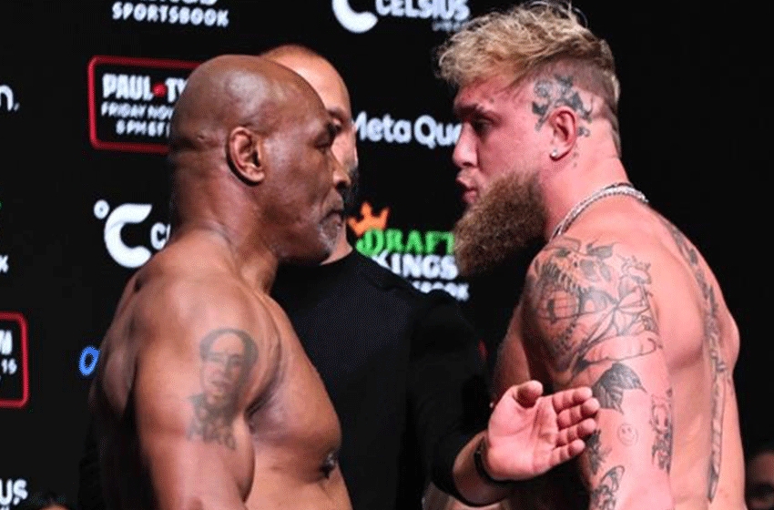 Mike Tyson yarını beklemedi! Jake Paul'u tokatladı