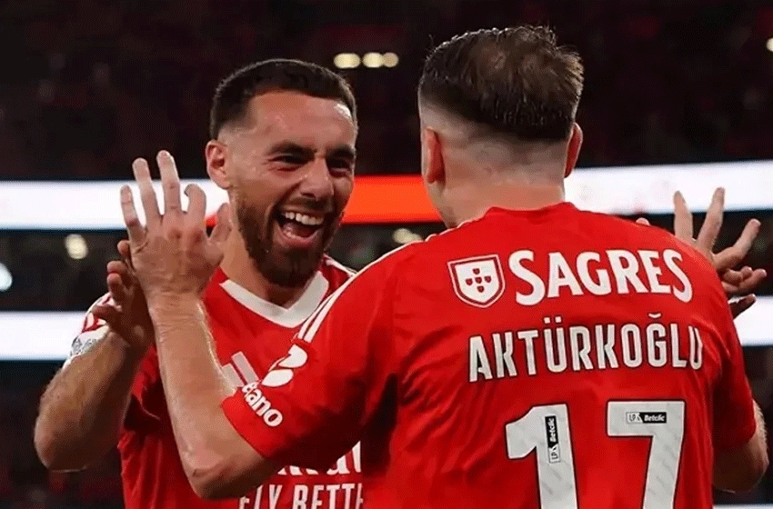 Kerem'den gol, Orkun'dan asist! Benfica gol oldu yağdı