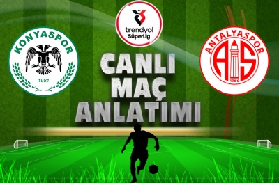 Konyaspor-Antalyaspor (CANLI ANLATIM)