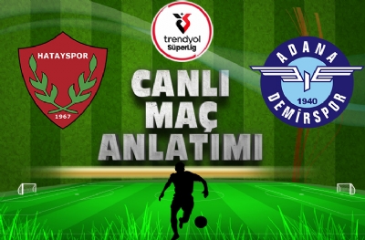 Hatayspor - Adana Demirspor | CANLI