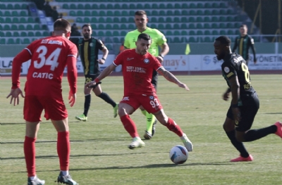 Şanlıurfaspor - Ahlatcı Çorum FK: 0-0 (MAÇ SONUCU)