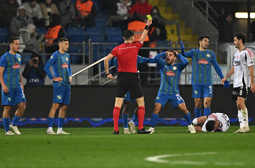 Çaykur Rizespor Beşiktaş maçı açıklaması!