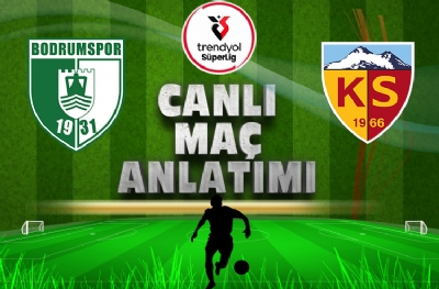 Bodrumspor-Kayserispor (CANLI ANLATIM)