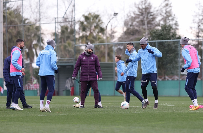 Trabzonspor, Eyüpspor'a hazırlanıyor