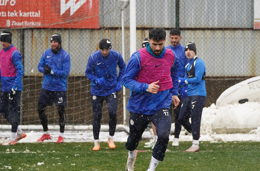 Çaykur Rizespor, Samsunspor hazırlıklarını sürdürdü