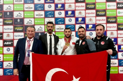  Milli judocu Vedat Albayrak'tan altın madalya