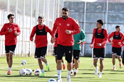 Sivasspor, Galatasaray maçının hazırlıklarına başladı