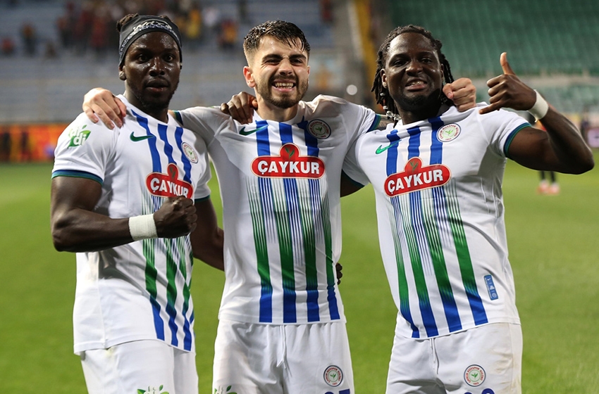 Çaykur Rizespor- Göztepe: 6-3 (MAÇ SONUCU)