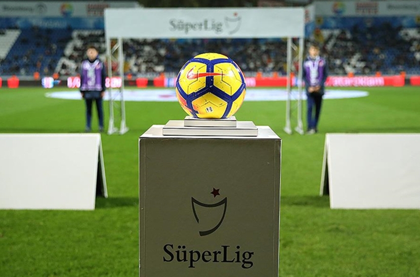 İşte Süper Lig'de haftanın fikstürü