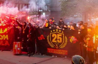 Almanya'da olaylı Galatasaray kutlaması