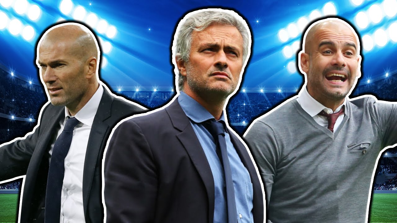 mourinho guardiola zidane