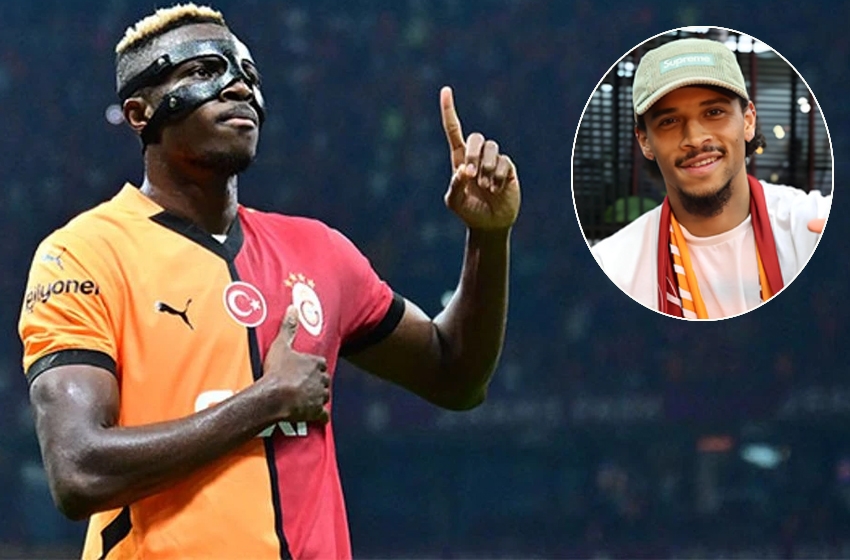 Osimhen, Sane paylaşımını beğendi