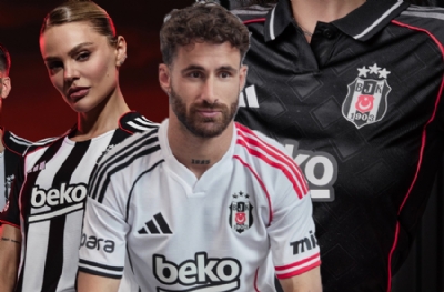 Beşiktaş yeni formalarını görücüye çıkardı