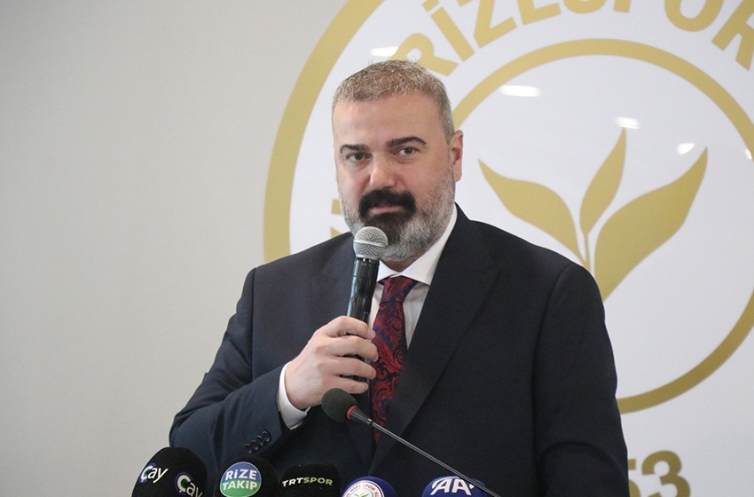 Çaykur Rizespor'da başkan değişmedi