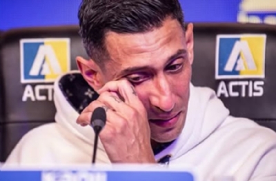 Angel Di Maria gözyaşlarını tutamadı