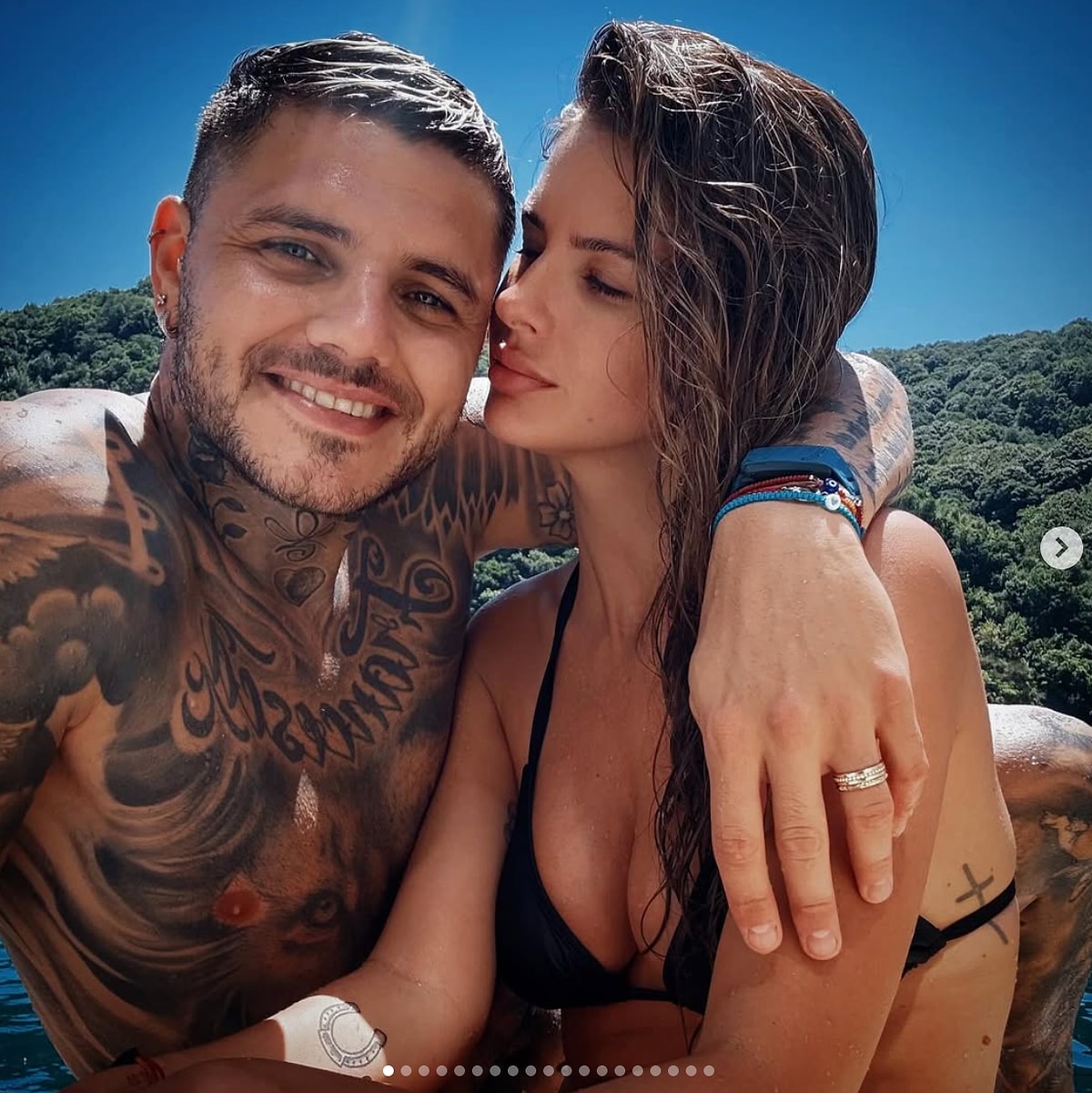 Icardi ve sevgilisi China Suarez
