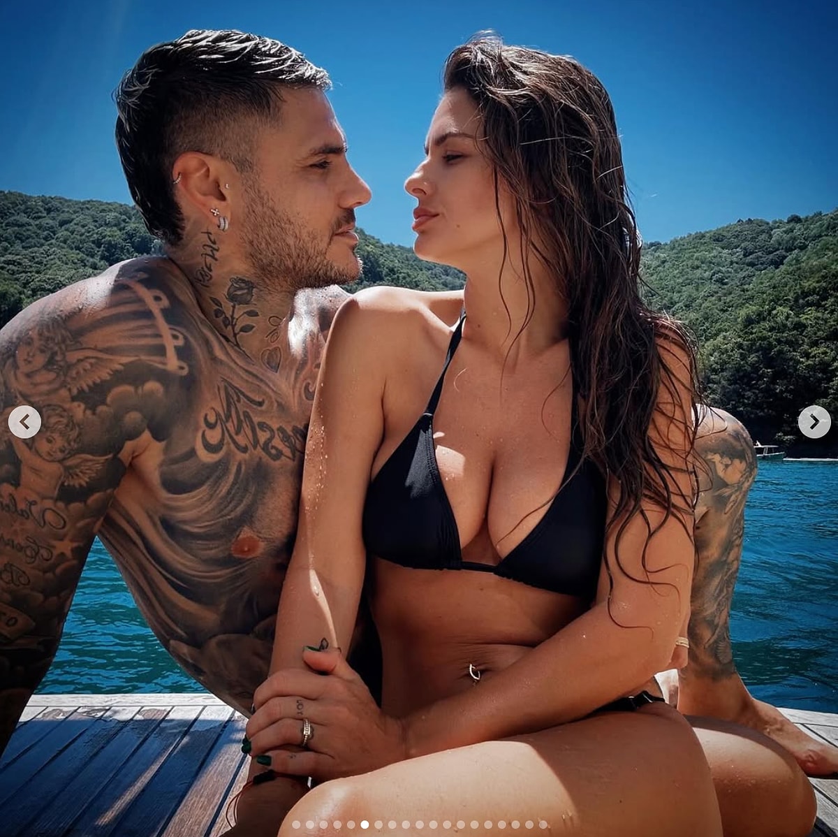 Icardi ve sevgilisi China Suarez