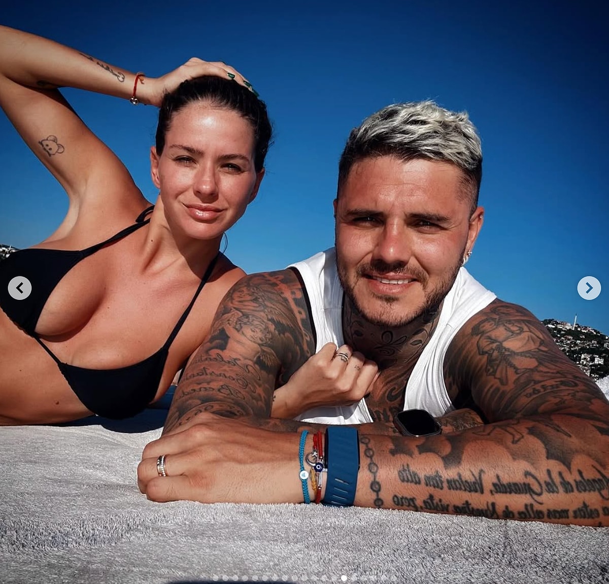 Icardi ve sevgilisi China Suarez