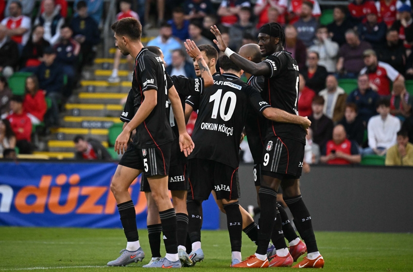 Beşiktaş'tan gol şov