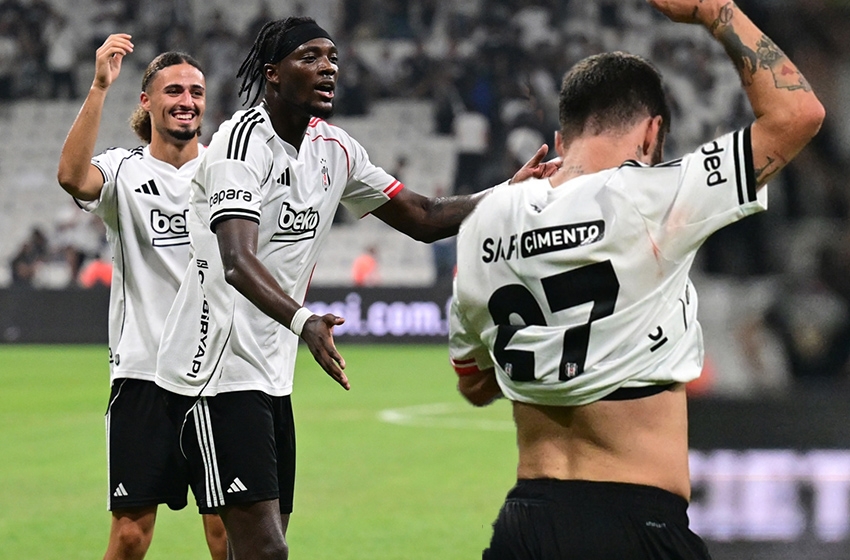 Beşiktaş-Eyüpspor: 2-1 (MAÇ SONUCU)