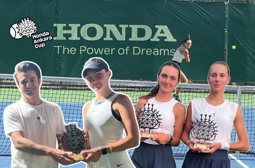 Ankara’da uluslararası tenis coşkusu: Honda Ankara Cup ilk haftası sona erdi