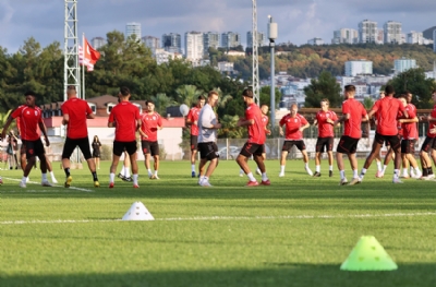 Samsunspor, Panathinaikos maçı hazırlıklarını tamamladı